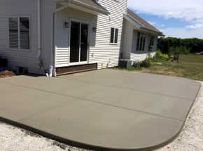 Patio Concrete Installation Appleton